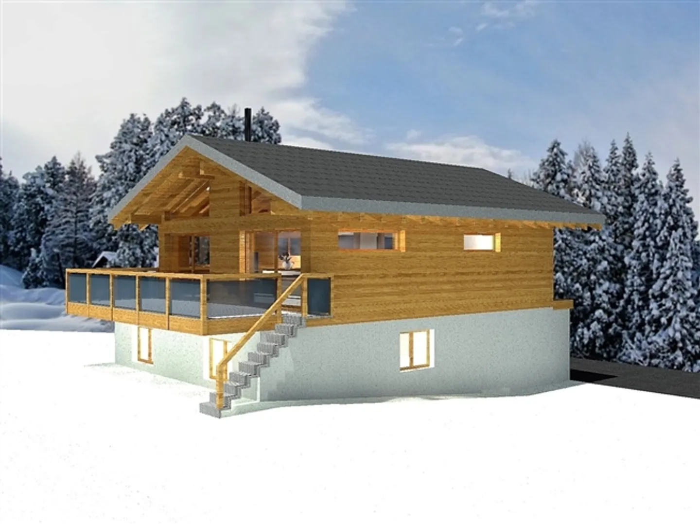 Construction of detached villas in Prarreyer - Photo 1 of 7