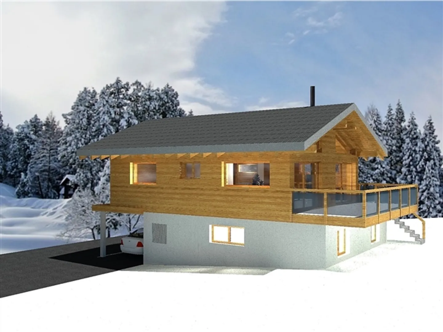 Construction of detached villas in Prarreyer - Photo 2 of 7