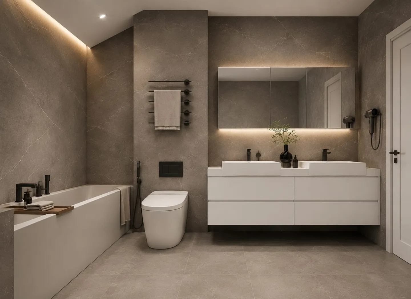 Eine exklusive Lebensart in diesem wunderschönen Penthouse mit spektakulärem Wohnraum - Foto 6 von 9
