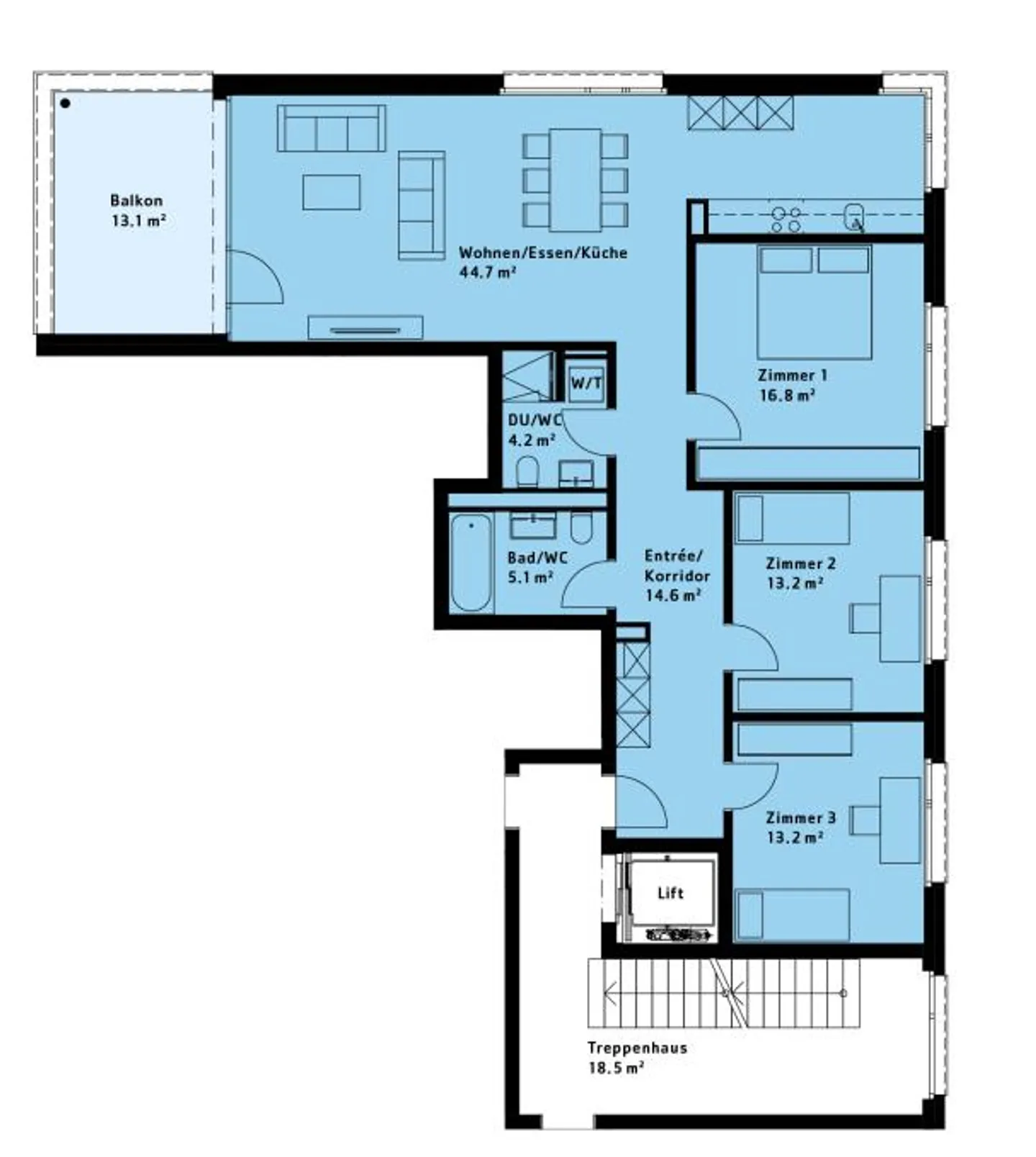 Lichtdurchflutete &  moderne Wohnung mit  Neubaustandart! - Foto 6 von 6