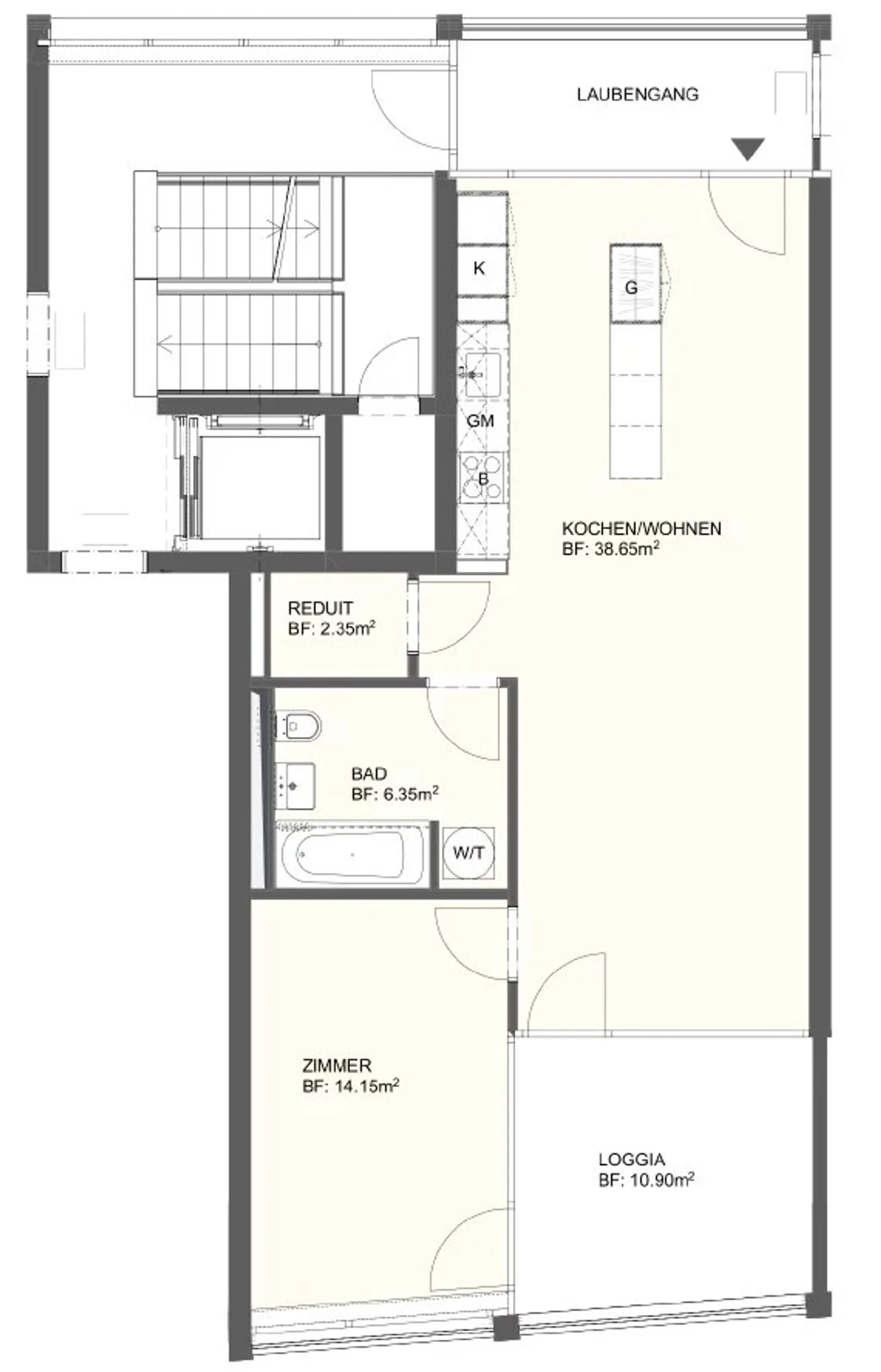 2.5 Room Apartment - Photo 7 of 7