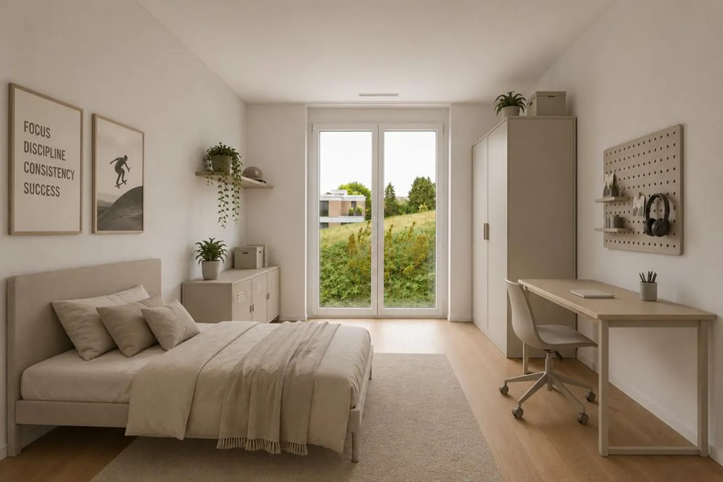 Geräumige Terrassenwohnung mit Aussicht - Foto 7 von 11