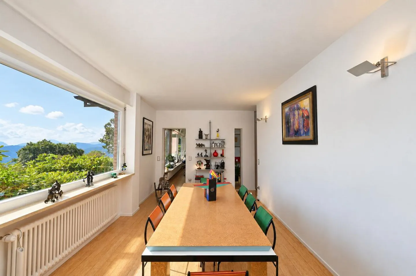 Villa d’Autore: Blick auf den Golf von Lugano und Agno. Hoch energetischer Standort - Foto 14 von 30