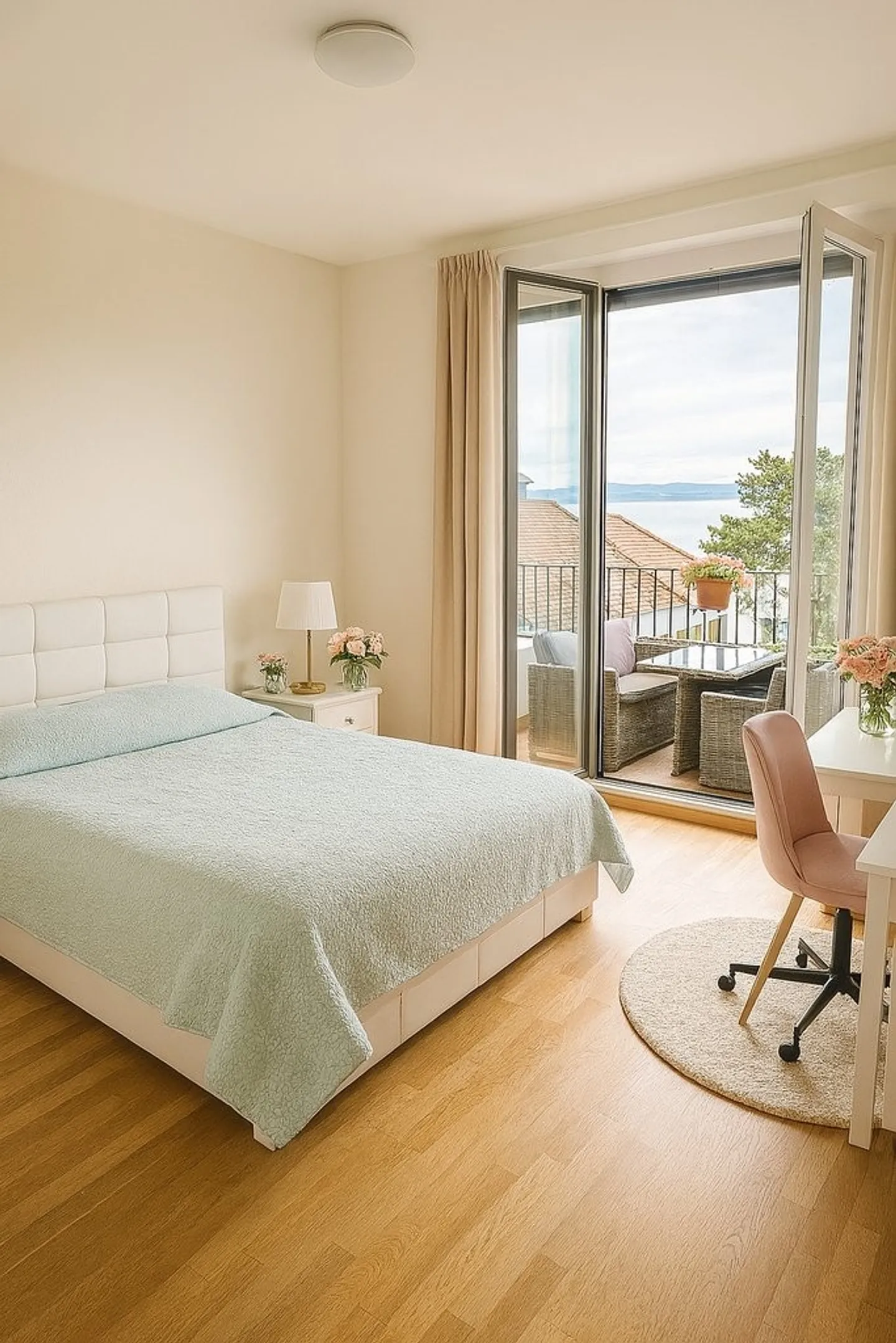 Magnifique appartement meublé avec vue imprenable sur le lac - Photo 4 sur 5