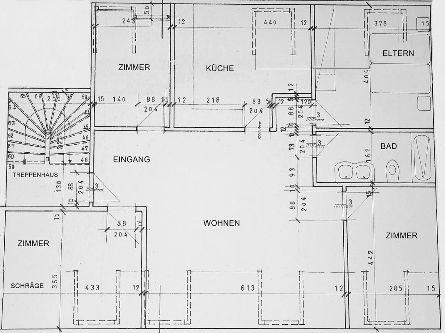 geräumige, gutisolierte  51/2-Zimmer-Wohnung, ohne Balkon - Foto 15 von 15