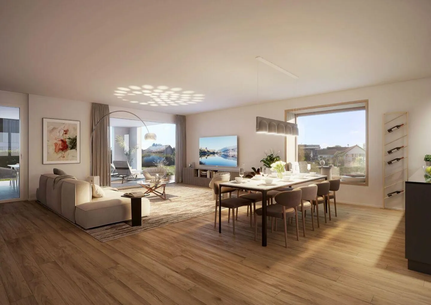 Nuovo progetto di costruzione "Fliedergarten" - vivere moderno con stile e sostenibilità - appartamento di alta qualità all'ultimo piano - Foto 6 di 11