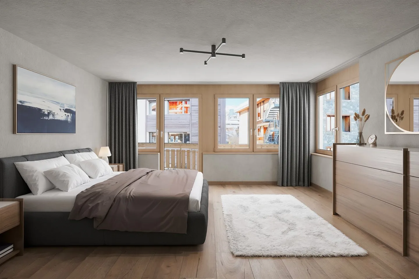 Penthouse im Zentrum von Zermatt - Foto 3 von 6