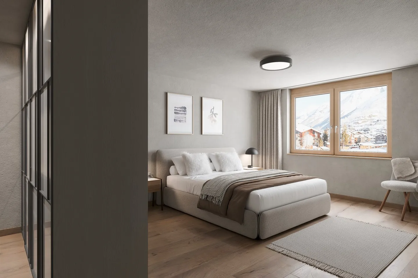 Penthouse im Zentrum von Zermatt - Foto 5 von 6