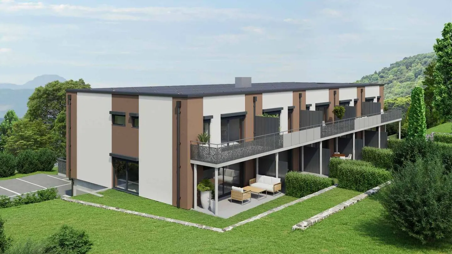 Zeitgenössische Villa in Monthey - Foto 1 von 7