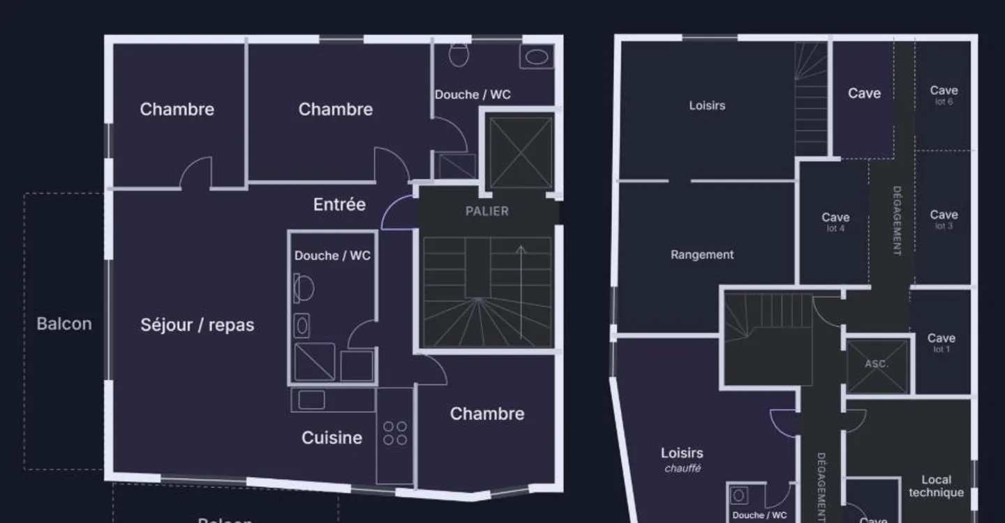 Appartement contemporain dans un cadre privilégié - Foto 10 von 11