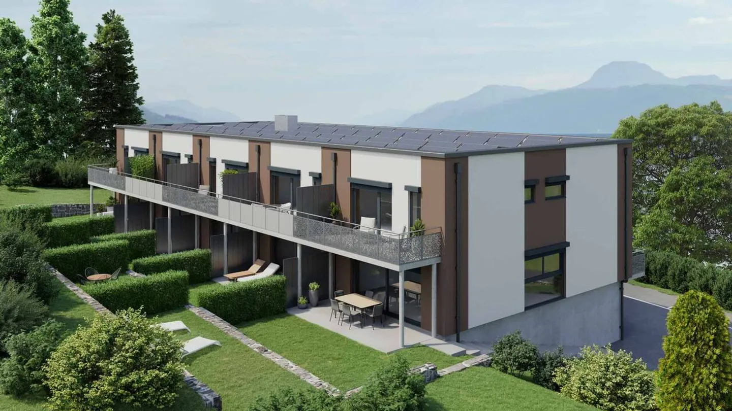 Zeitgenössische Villa in Monthey - Foto 2 von 7