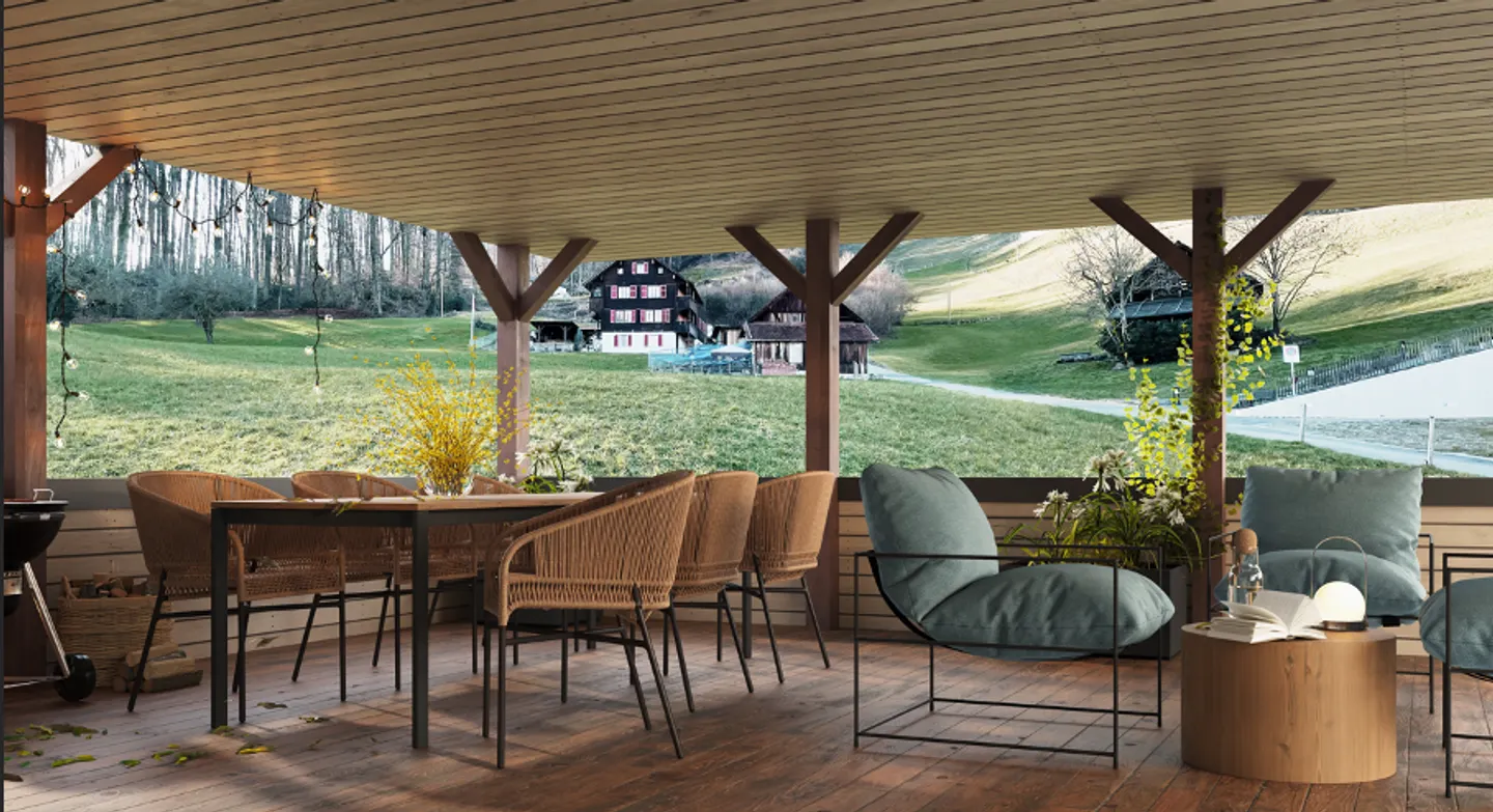 Moderner Duplex mit Seeblick - Foto 2 von 12