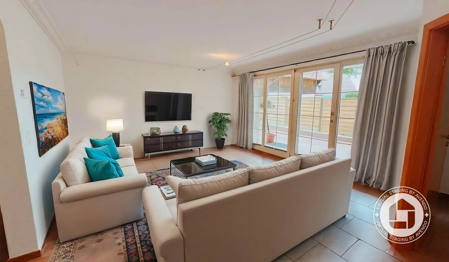Modern 5.5-room apartment with garden in Dänikon - Photo 3 of 10