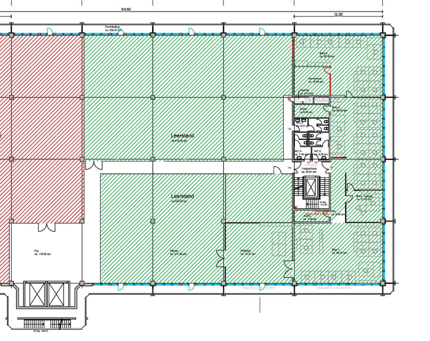 Ausgebaute Büros mit angrenzender Lagerfläche - Foto 10 von 10