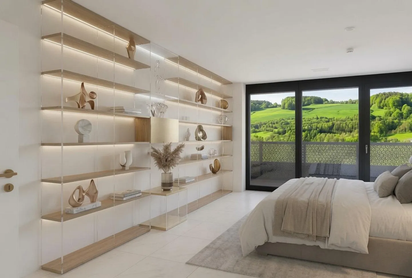 Seltene Hochhauswohnung im höchsten Wohngebäude der Schweiz - Foto 1 von 6