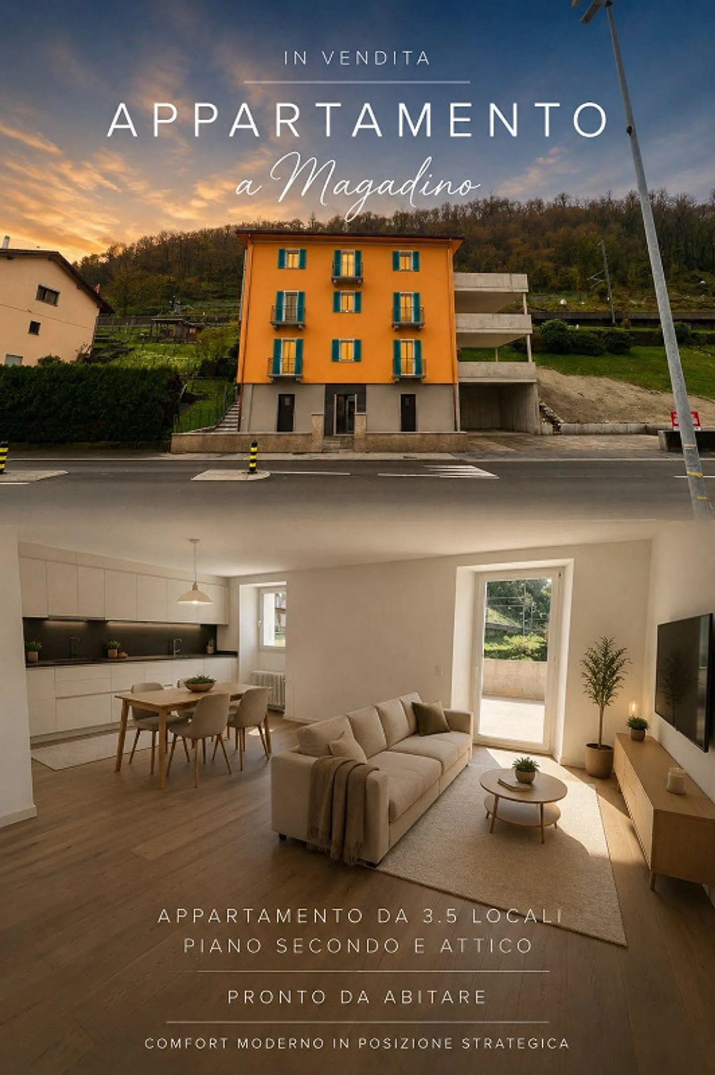 Beautiful apartment with sunny terrace over Bolle di Magadino - Photo 1 of 30