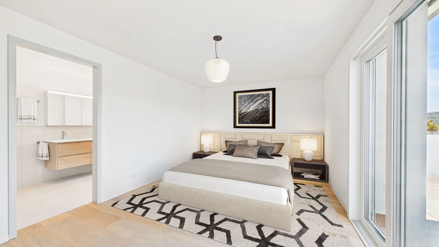 Gartenwohnung mit grosszügigem Aussenbereich - modernes Wohnen in neuwertiger Qualität - Photo 5 sur 9