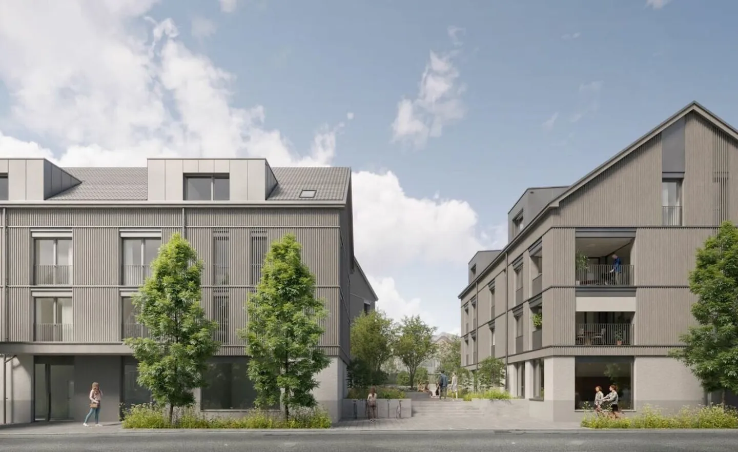 Appartement neuf 3.5 pièces, développement "Wohnpark Oberdorf" - Photo 4 sur 4