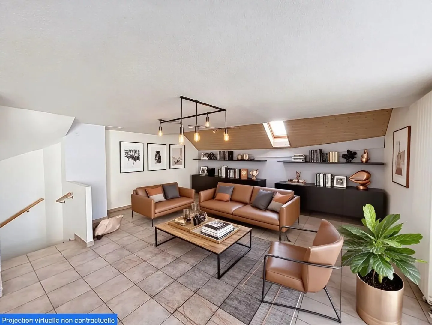 Agréable et lumineux triplex de 4 pièces - Eligible CASATAX - Photo 2 sur 6