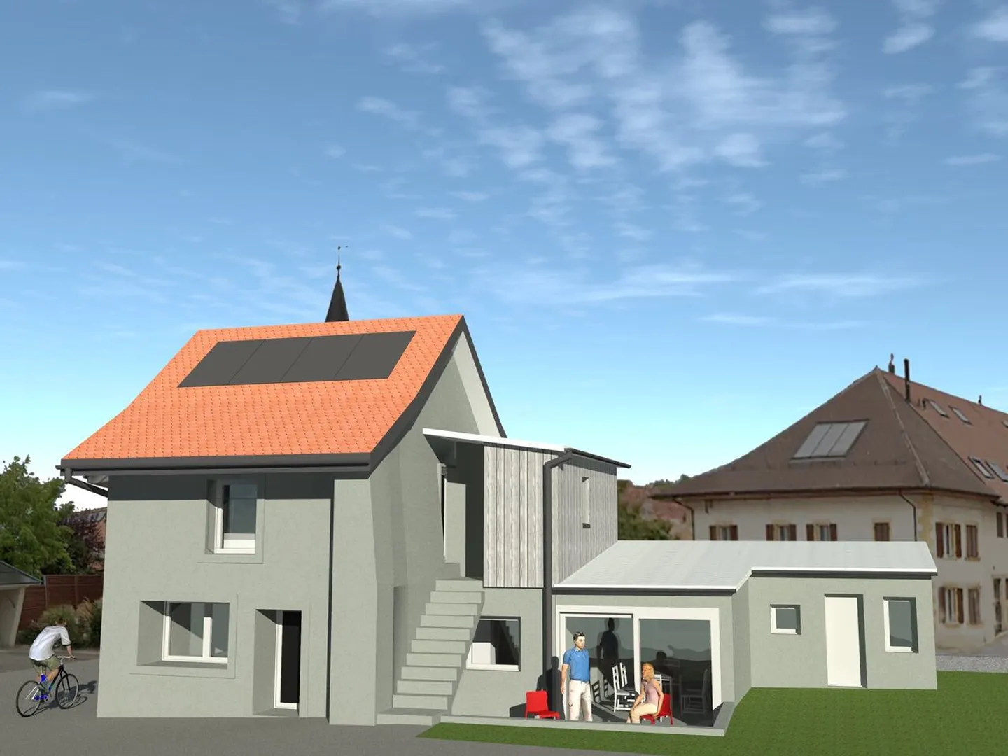 Maison de village style loft - Photo 1 sur 3