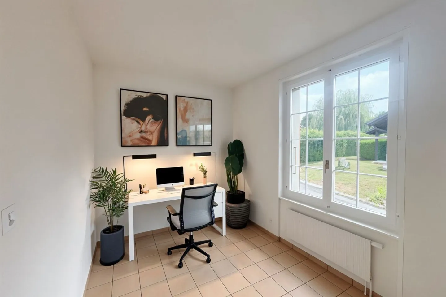 Charmanter renovierter Bungalow mit 5,5 Zimmern in absoluter Ruhe mit schöner Aussicht - Photo 7 sur 9