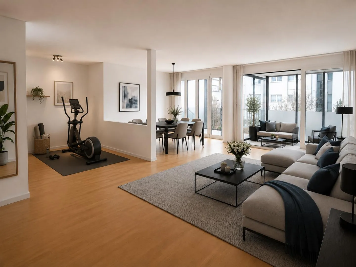 Luxus-Wohnung mit Wintergarten - Foto 4 von 20