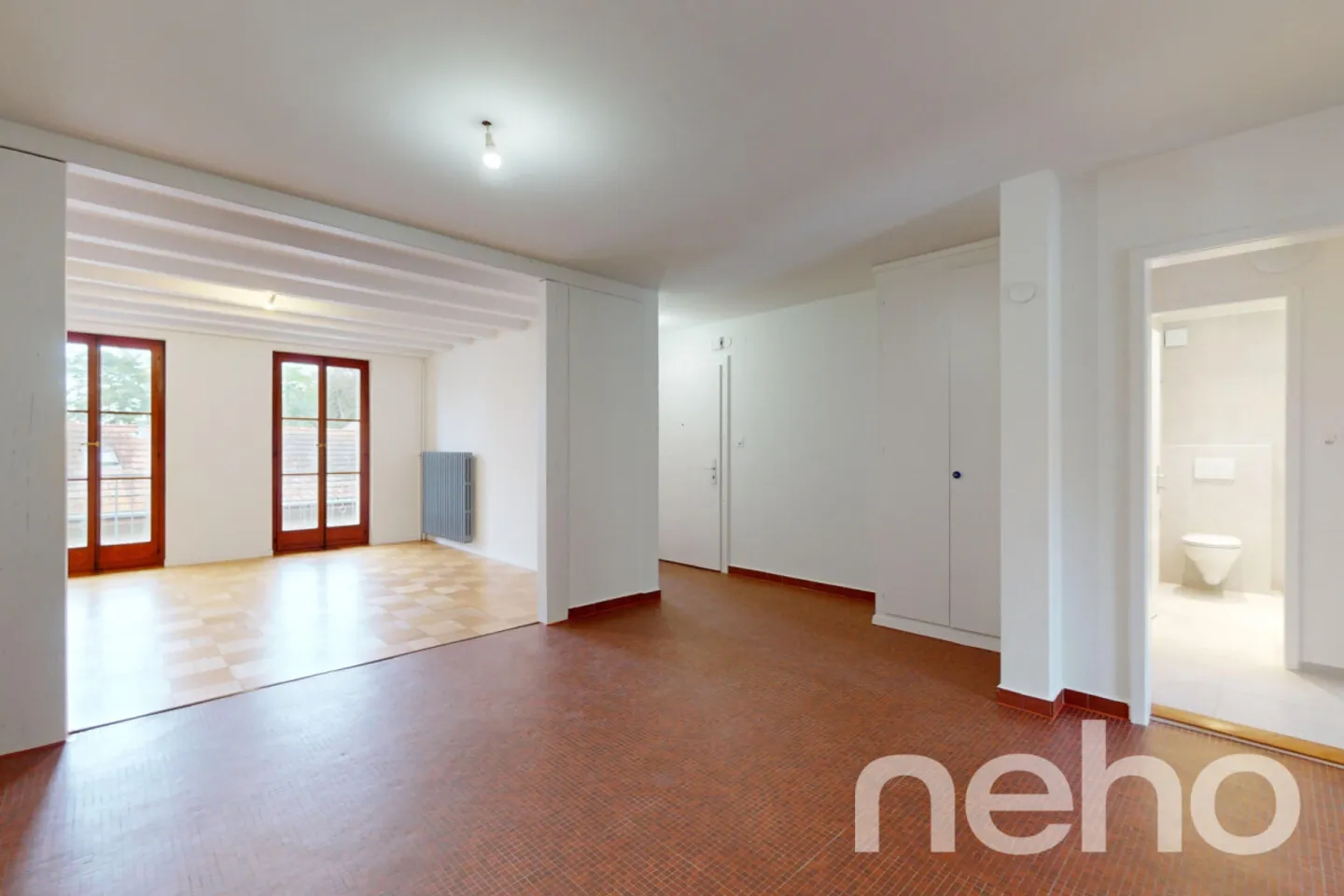 Großes Apartment in ruhiger Lage im Zentrum von Bussigny - Foto 1 von 13