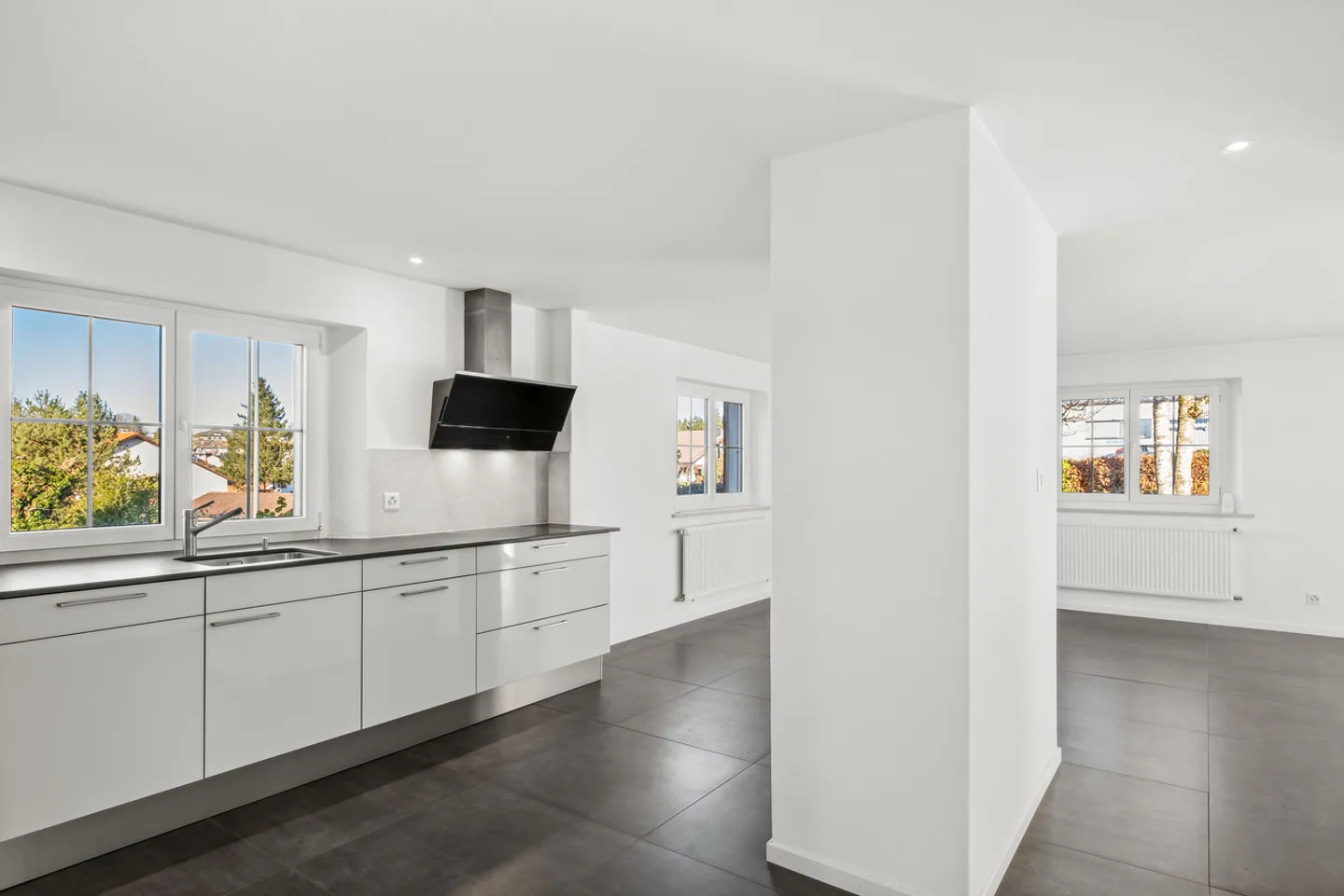 «Wunderschöne, frisch renovierte Wohnung mit Blick auf die Landschaft» - Foto 4 von 9