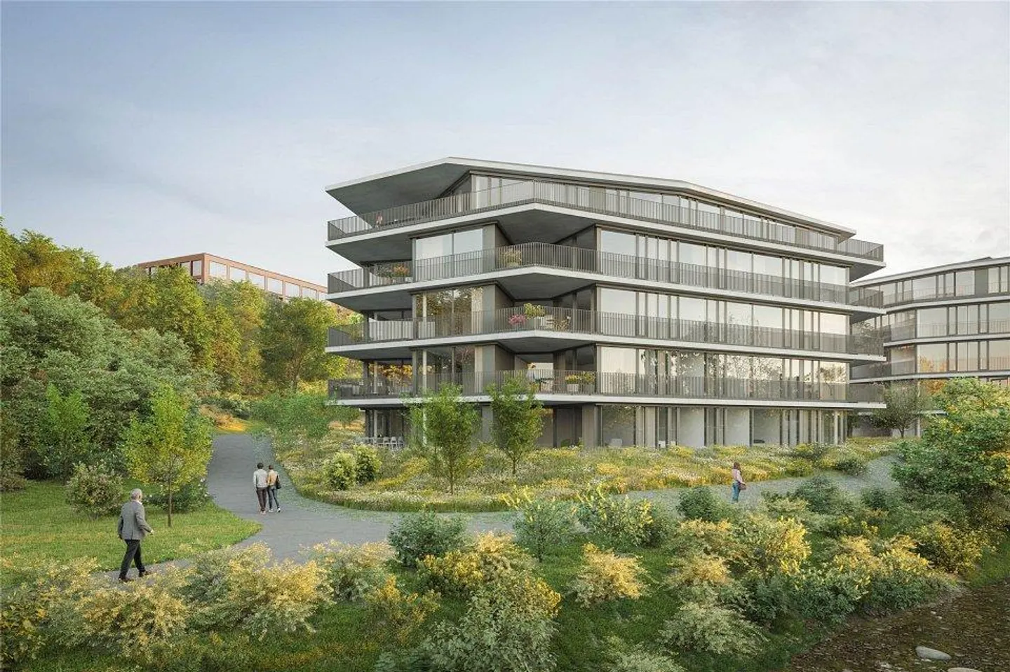 BLAIE: Für Architekturliebhaber - Attikawohnungen in Bahnhofsnähe (2. Etappe) - Foto 1 von 8