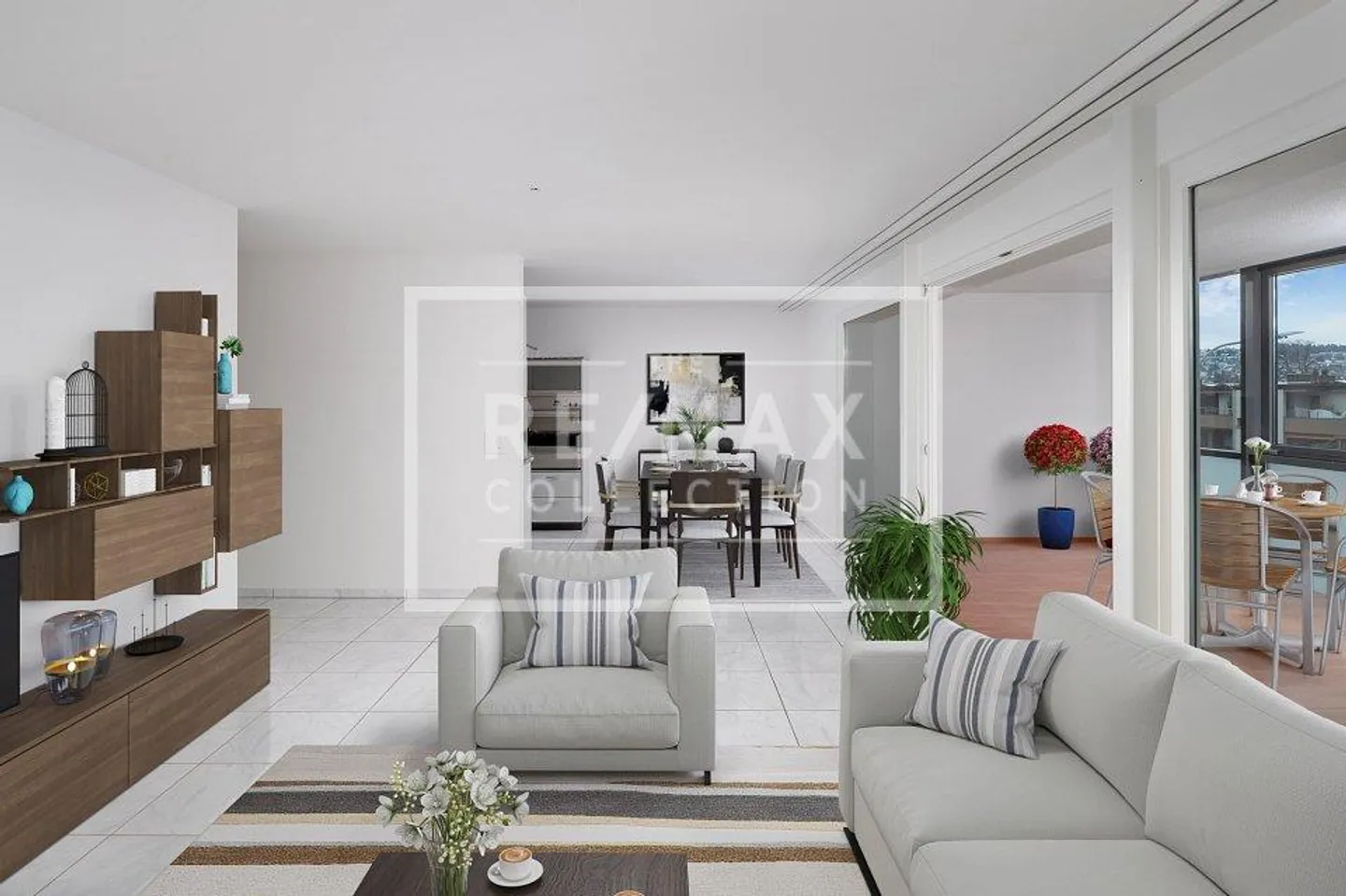 Attractive and well-maintained 3.5-room condominium with lake view, in favorable building rights! - Photo 7 of 13