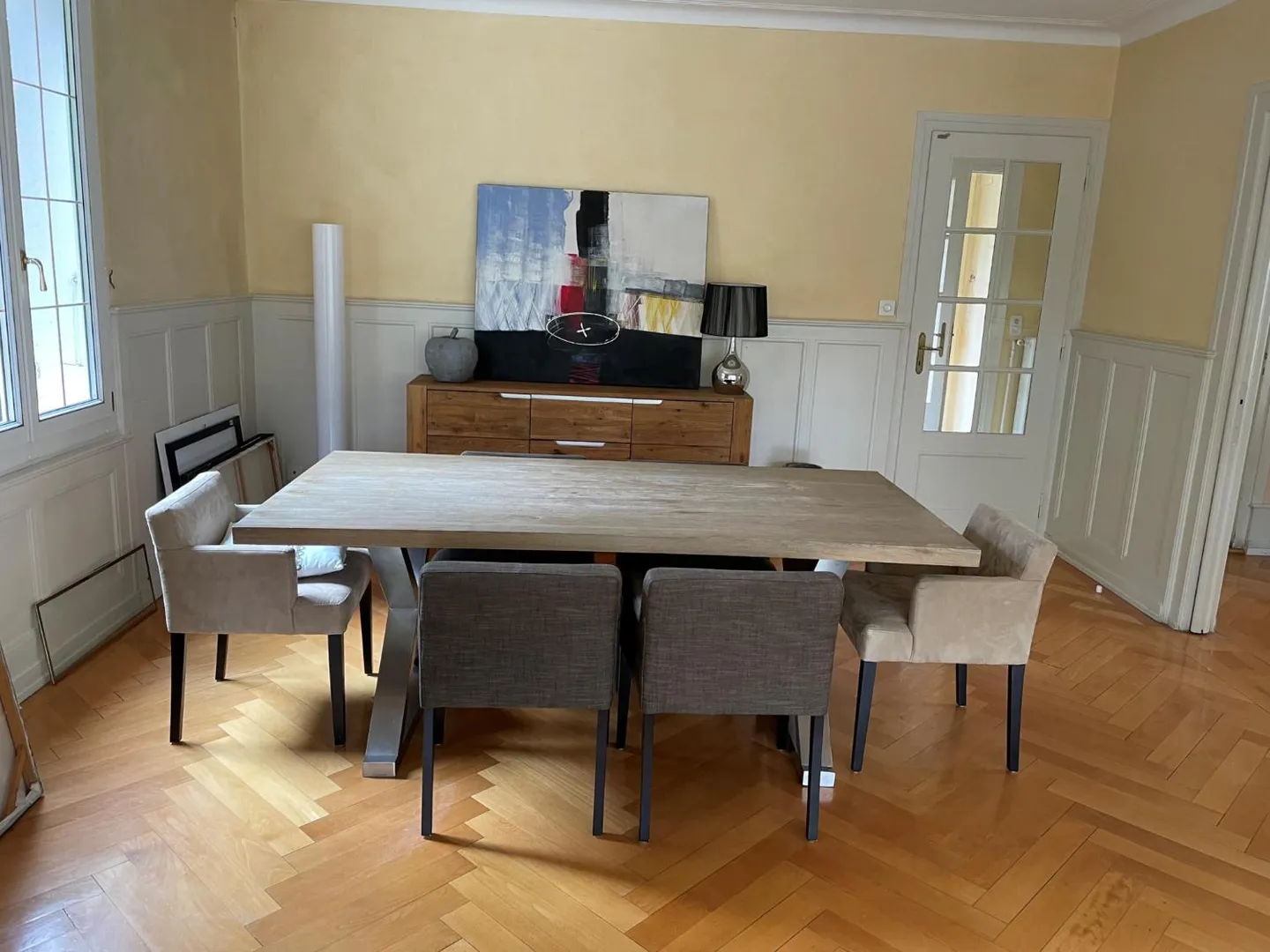 BELLISSIMA VILLA DI 9 CAMERE A PETIT SACONNEX CON GRANDE GIARDINO E TRANQUILLA - Foto 6 di 13