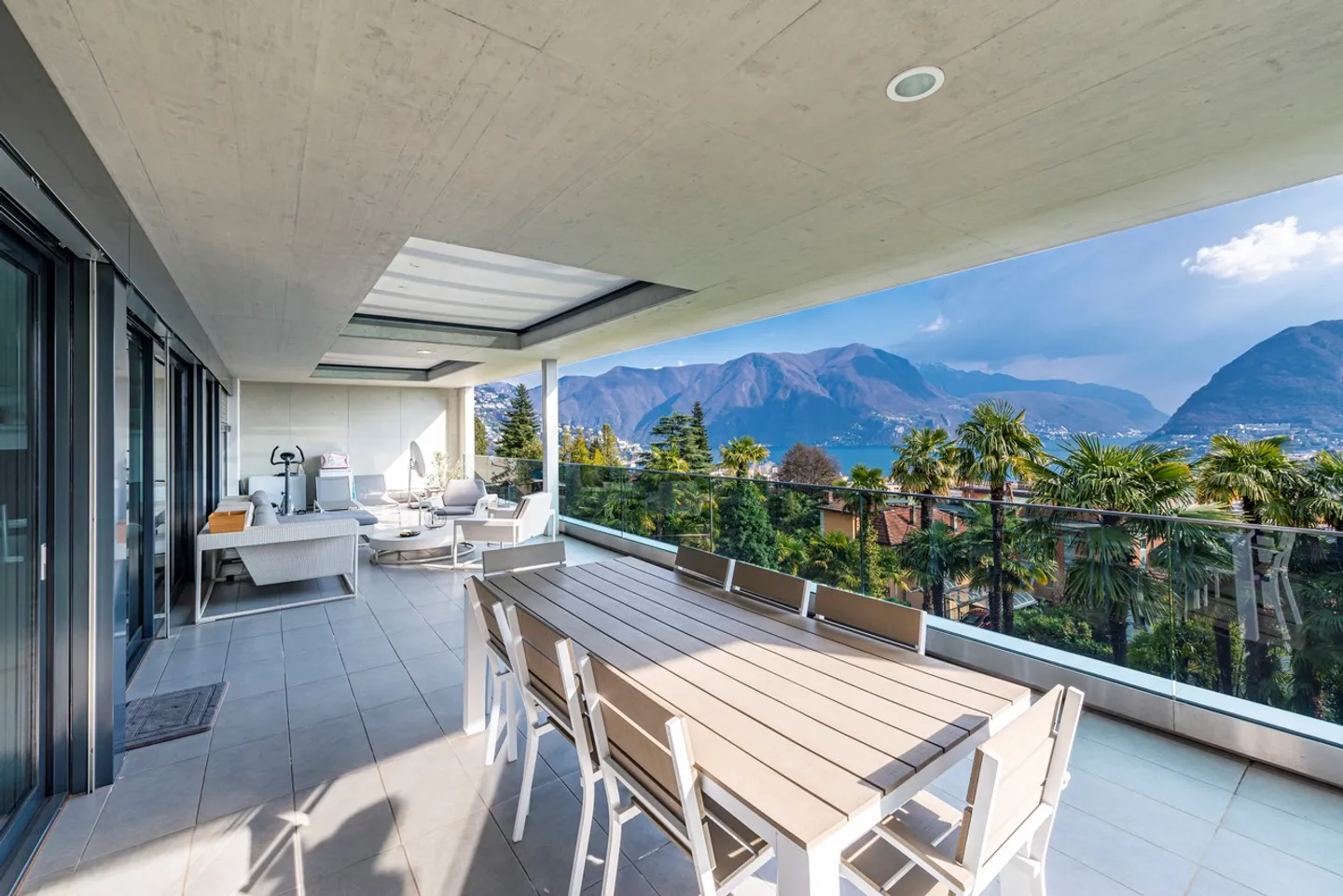 Attico con vista lago Massagno - Foto 10 di 10