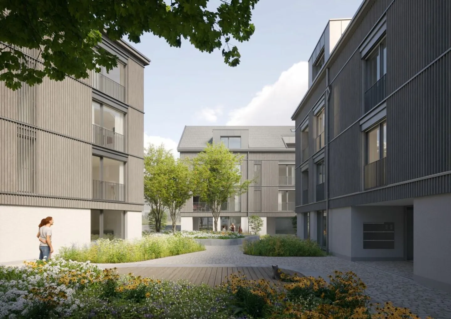 4.5 Zimmer Neubauwohnung, Überbauung "Wohnpark Oberdorf" - Foto 1 von 4