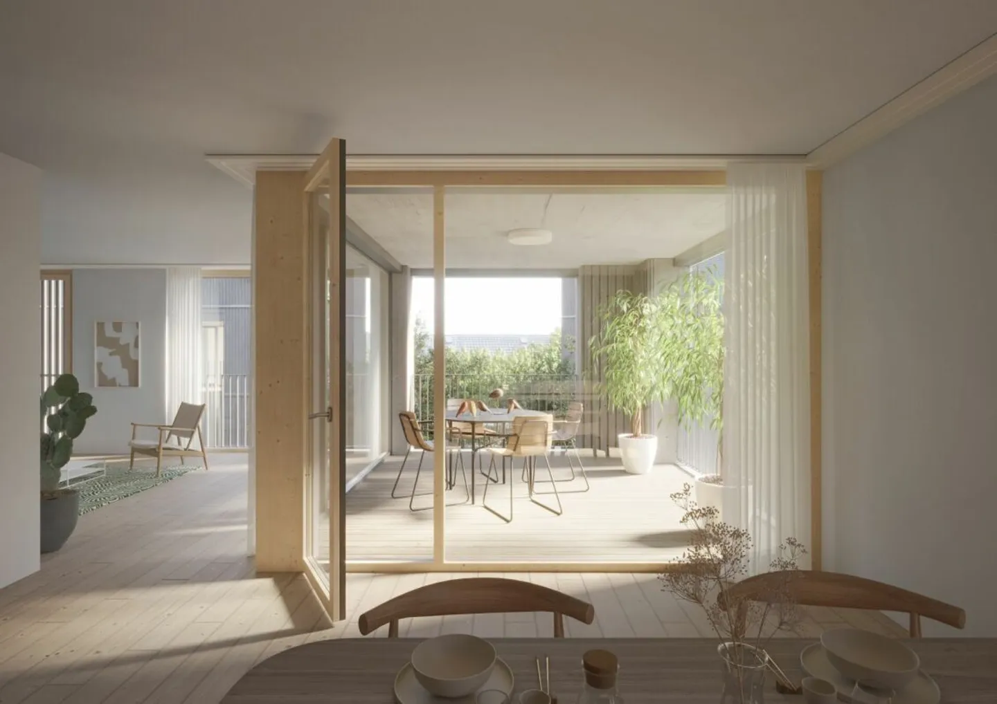 4.5 Zimmer Neubauwohnung, Überbauung "Wohnpark Oberdorf" - Foto 3 von 4