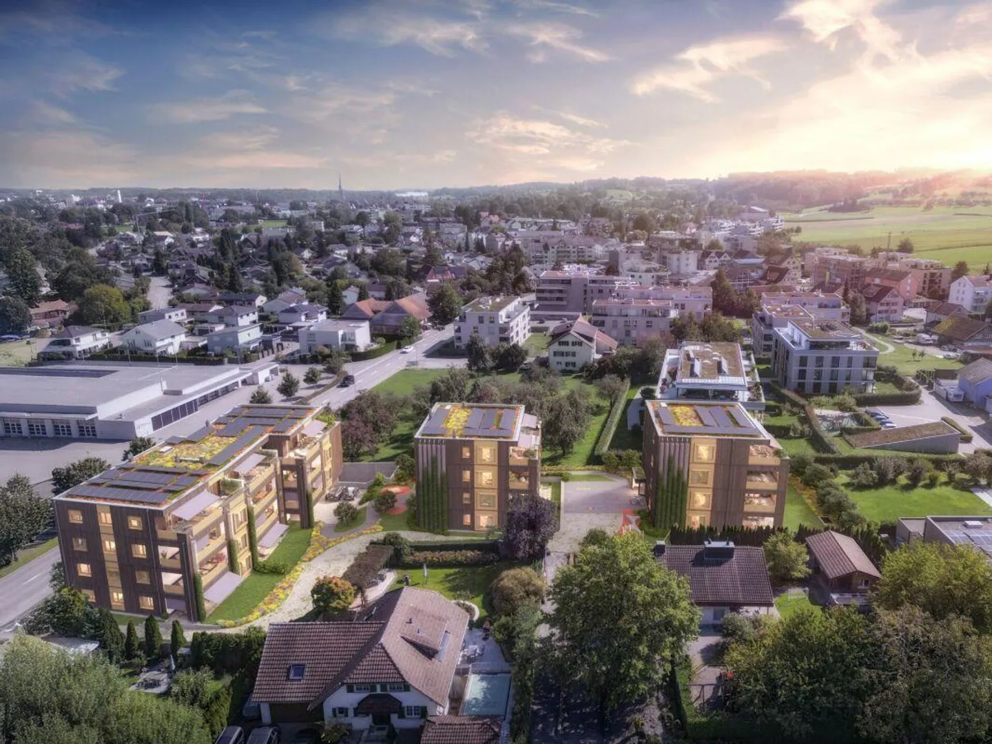 Nuovo progetto di costruzione «Fliedergarten» - vivere moderno con stile e sostenibilità - appartamento di alta qualità all'ultimo piano - Foto 3 di 11