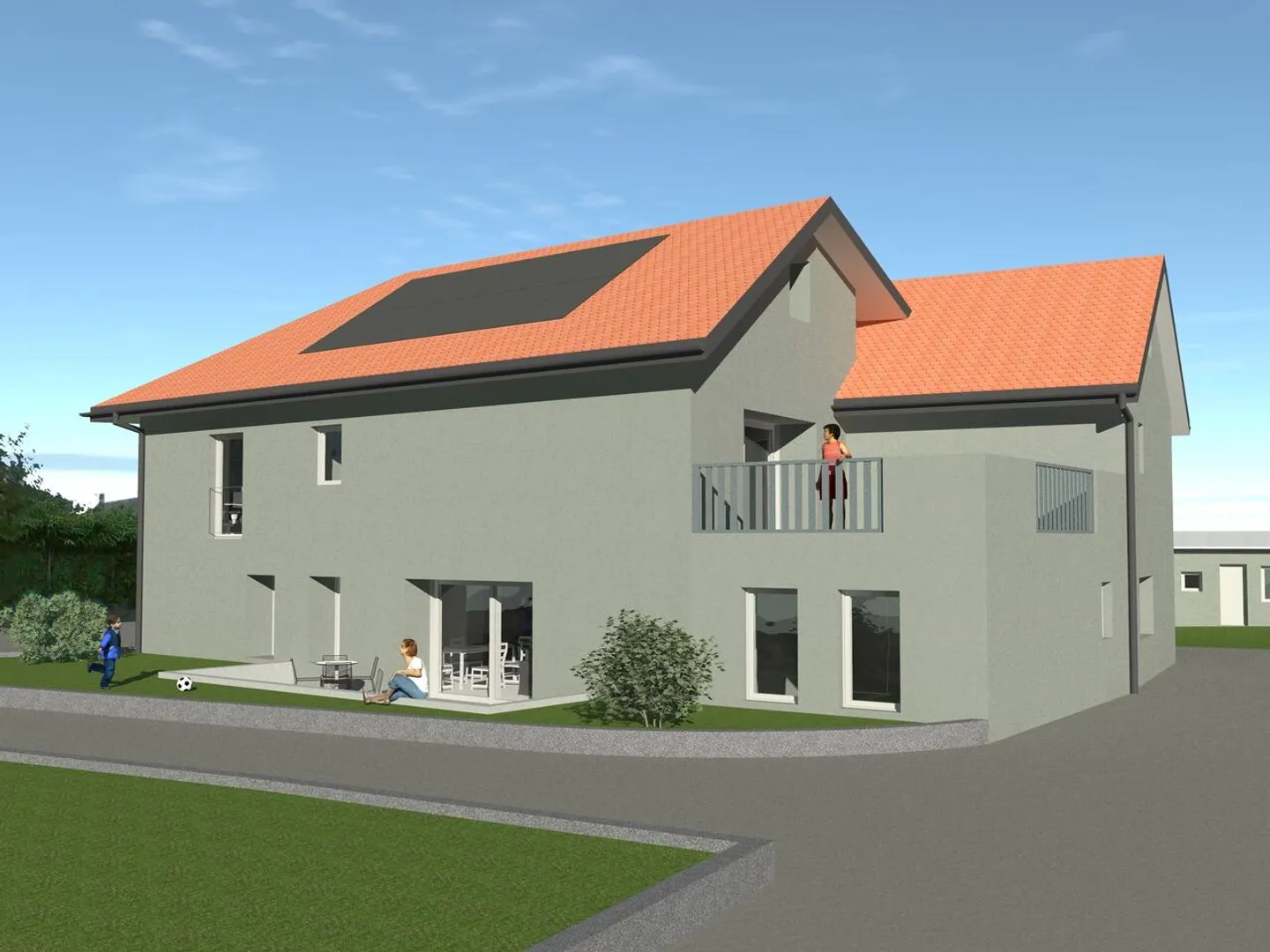 Charmante 4.5-Zimmer-Wohnung - Foto 2 von 3