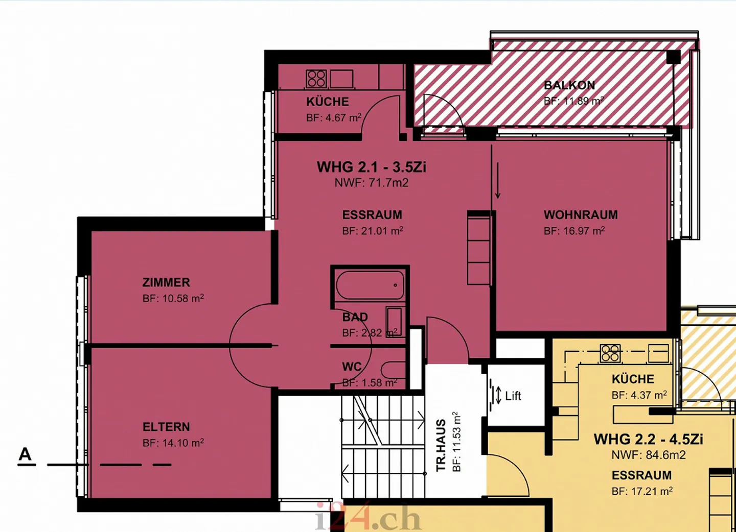 Charmante Wohnung in Wollerau - Foto 15 von 15
