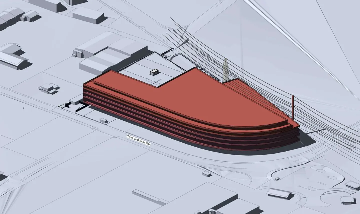 Nuovo edificio di parcheggio per veicoli professionali - Foto 1 di 3