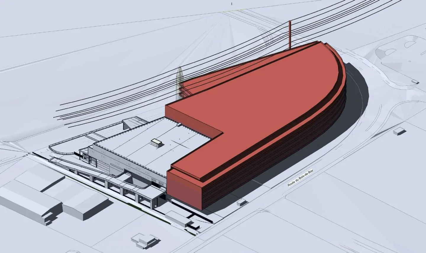 Nuovo edificio di parcheggio per veicoli professionali - Foto 2 di 3