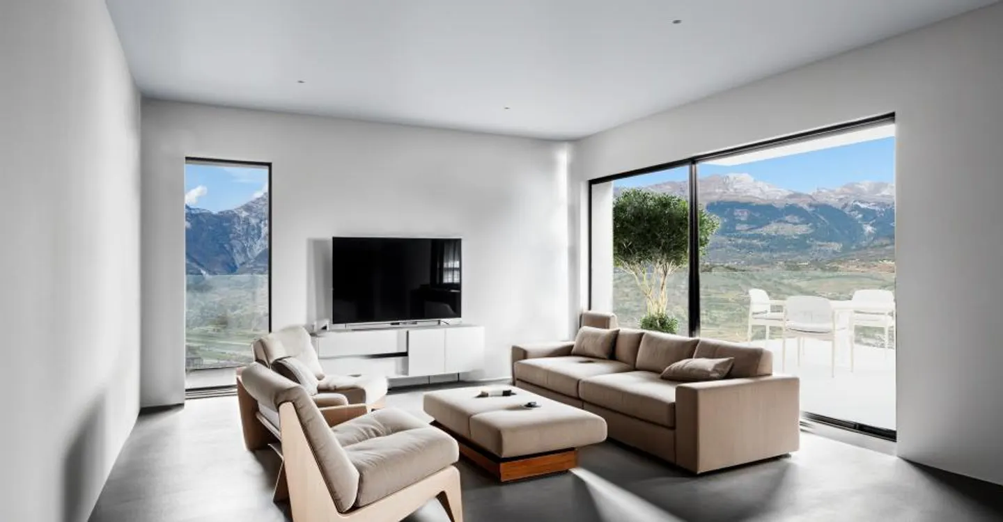 Attic 3.5 rooms in Salins / Sion - Photo 2 of 5