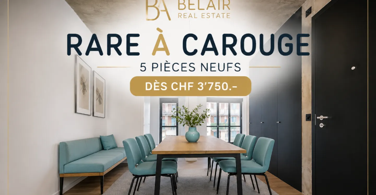 Nuovo appartamento 5 locali a Carouge - Foto 1 di 1