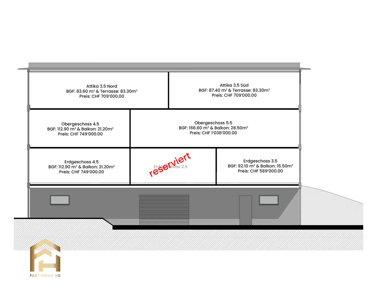 Ampio appartamento di 5,5 locali al piano superiore - MFH Imbach - Foto 11 di 11