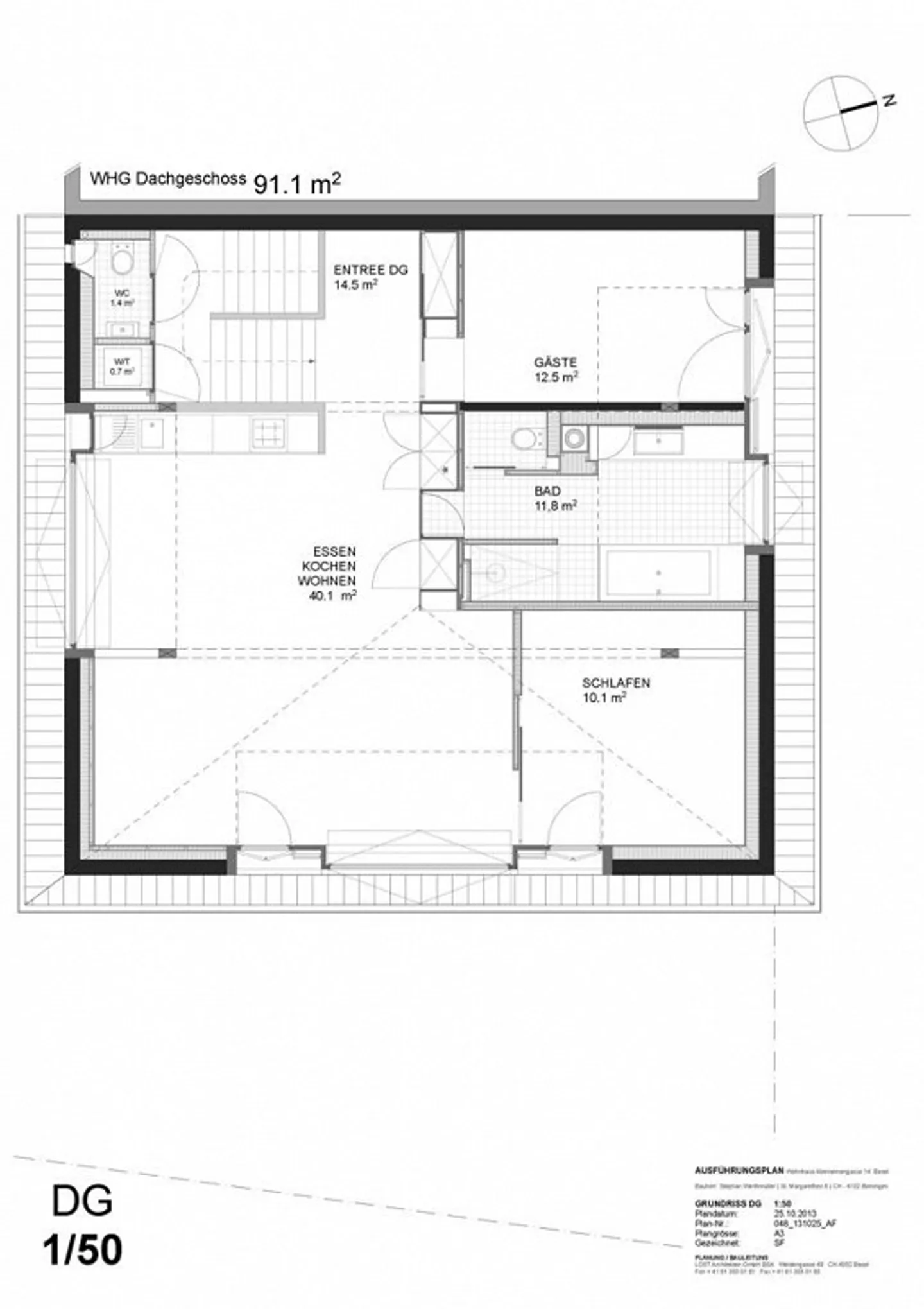 Attico esclusivo vicino a Wettsteinplatz/Rhein - Foto 8 di 8