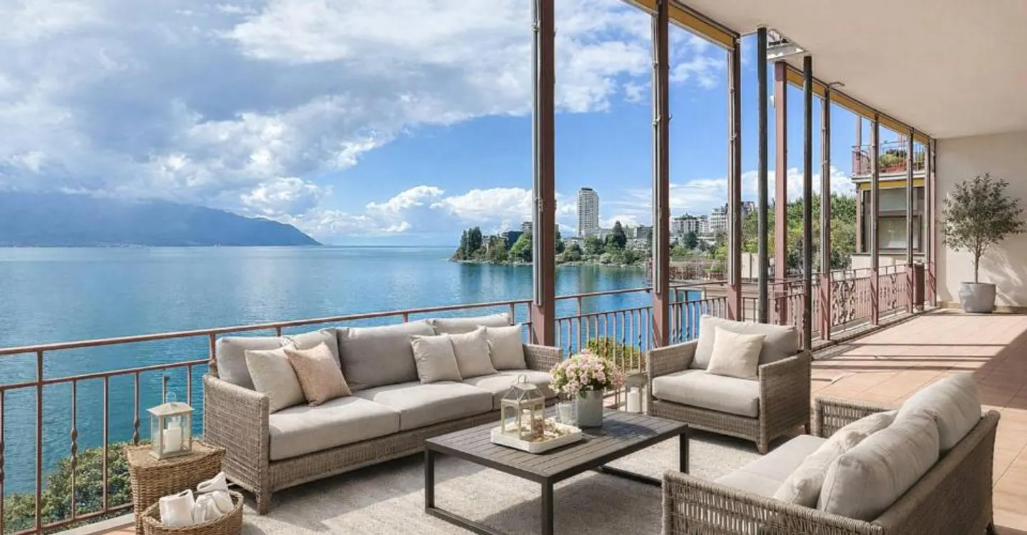 Magnifico appartamento di 5,5 stanze, piedi nell'acqua! Residenza prestigiosa! - Foto 1 di 12
