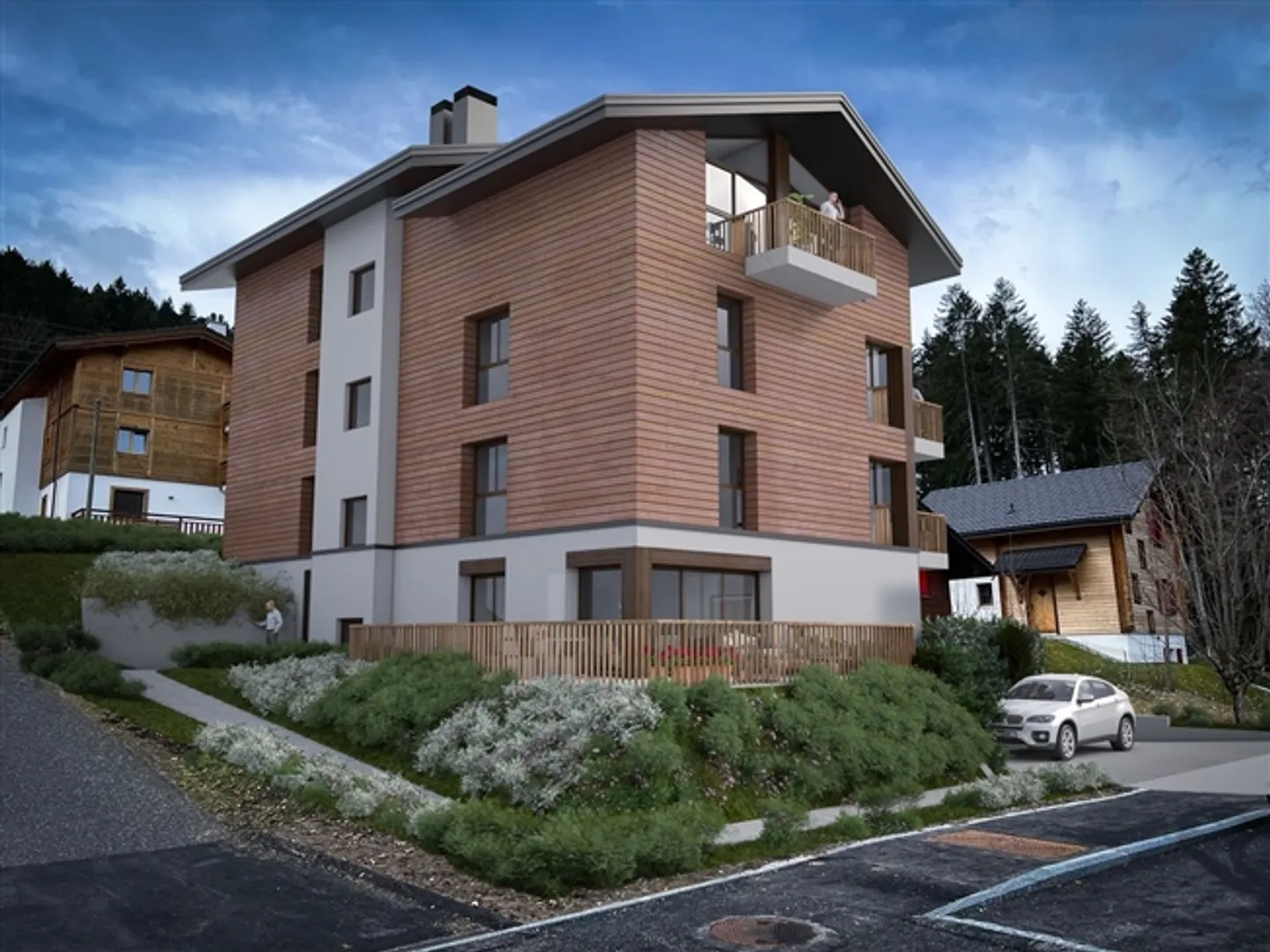 «Neue 4,5-Zimmer-Wohnung zum Verkauf - LOT A - Baustelle im Gange» - Foto 1 von 6