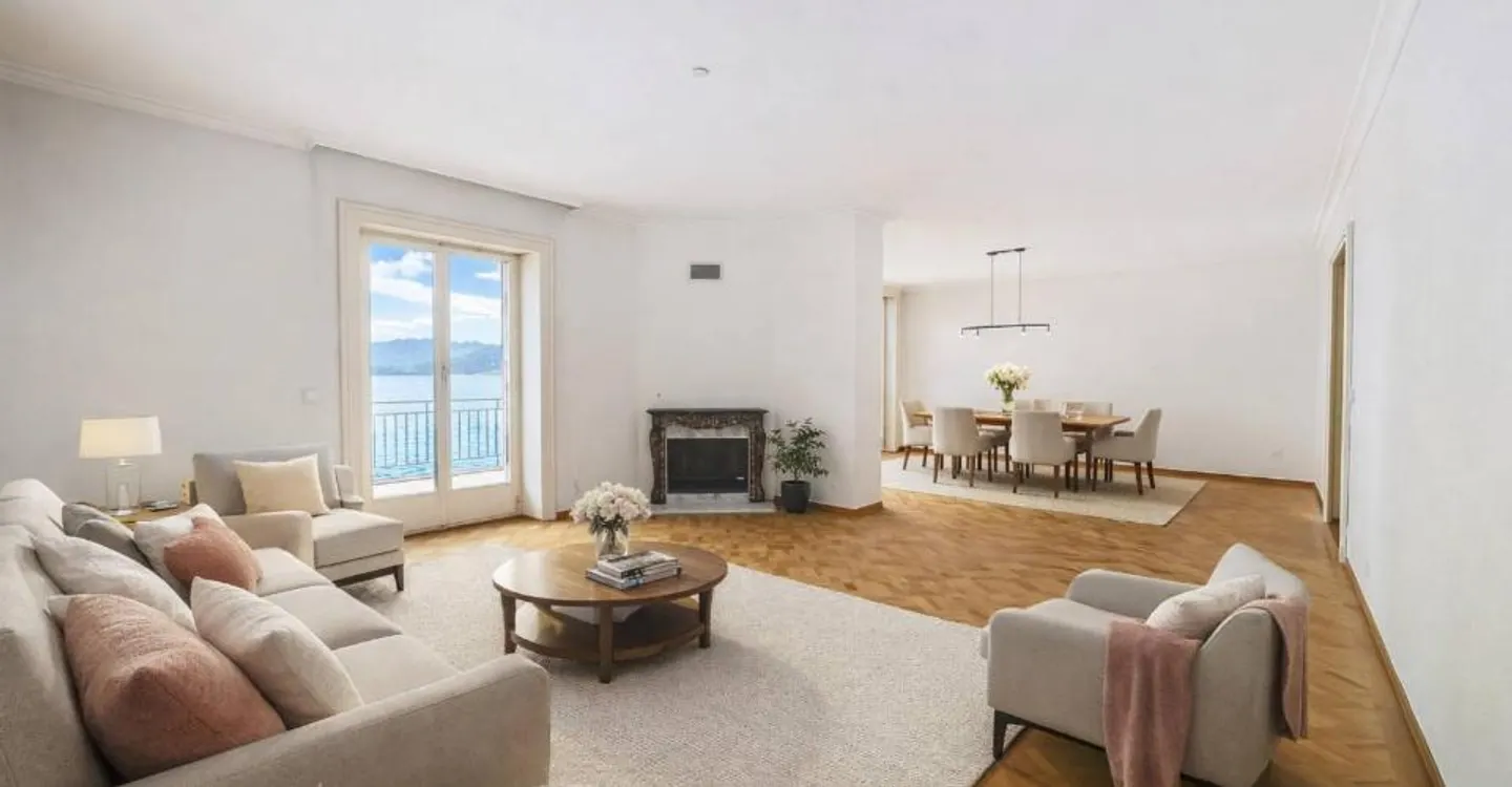 Magnifico appartamento di 5,5 stanze, piedi nell'acqua! Residenza prestigiosa! - Foto 4 di 12