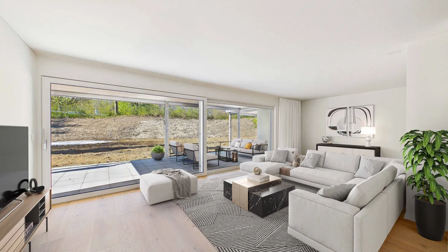 Wohnen mit eigenem Garten - stilvolle Erdgeschosswohnung mit viel Freiraum und Privatsphäre - Photo 3 sur 11