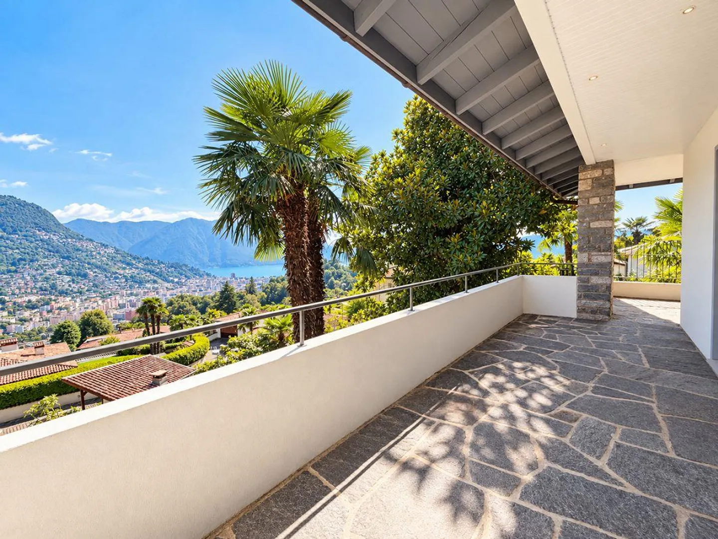 Porza - Elegante 3,5-Zimmer-Wohnung mit Seeblick, Terrasse und... - Foto 12 von 12