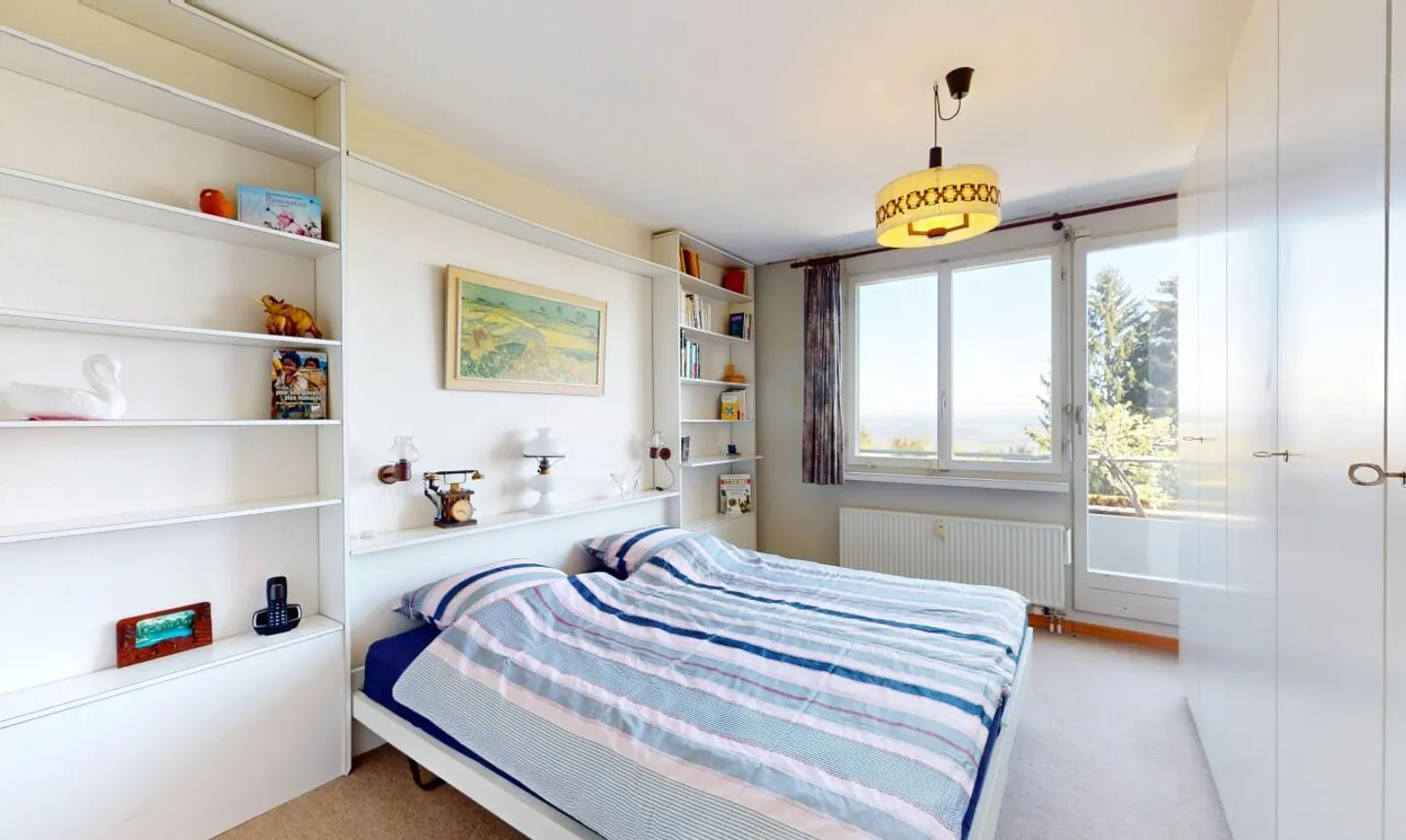 Beautiful terrace apartment with magnificent view in Evilard - Photo 7 of 13
