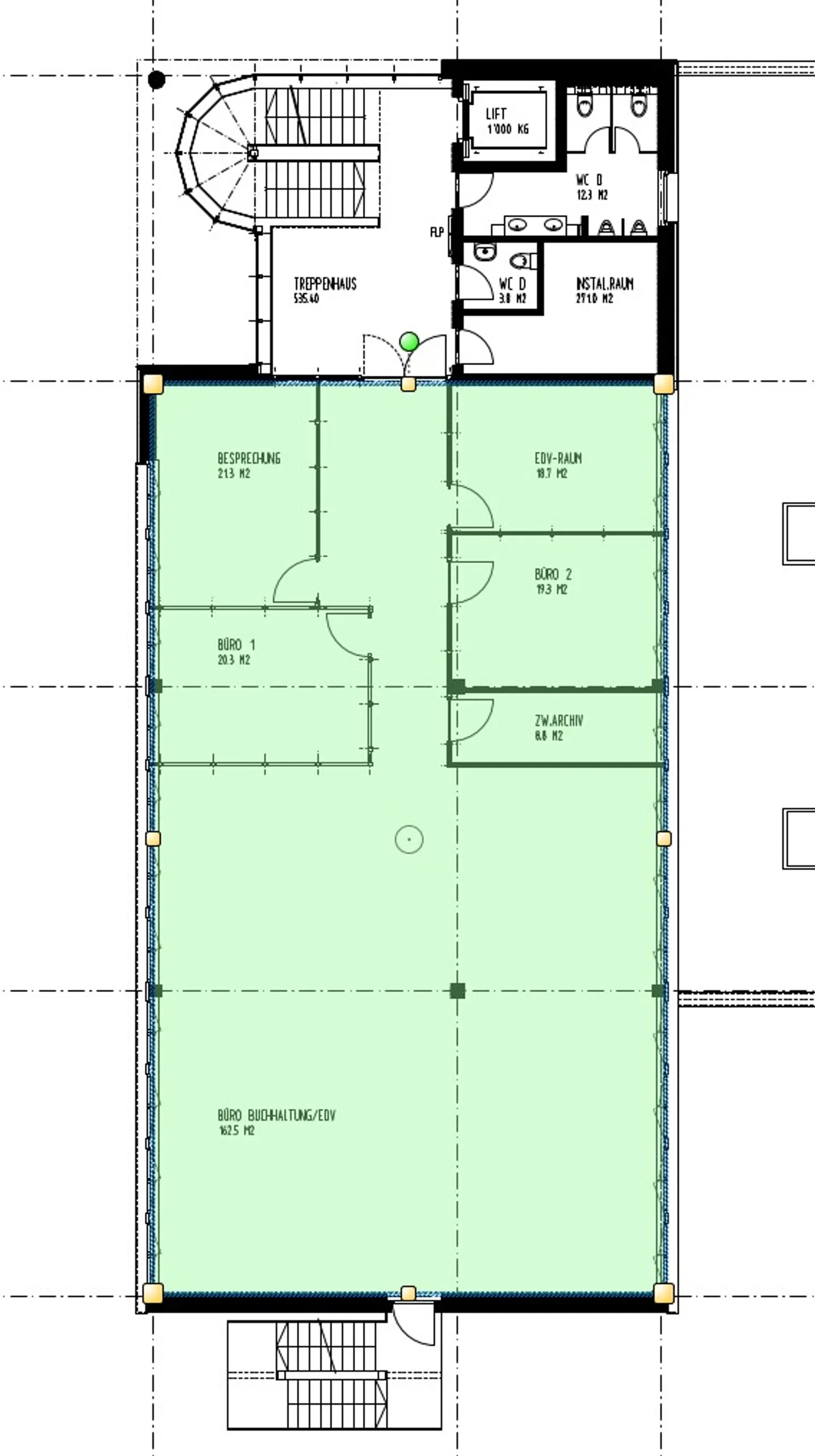 helle, attraktive Bürofläche an hervorragender Lage - Foto 9 von 9
